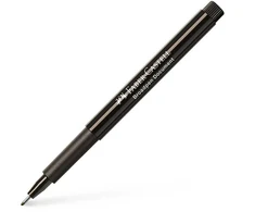 Rašiklis - žymeklis Faber-Castell Broadpen, 0,8mm, juodos spalvos