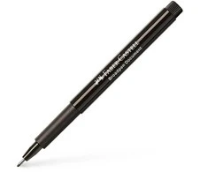 Rašiklis - žymeklis Faber-Castell Broadpen, 0,8mm, juodos spalvos