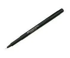 Rašiklis - žymeklis Faber-Castell Finepen 1511, 0.4mm, juodos spalvos, žalios spalvos korpusas