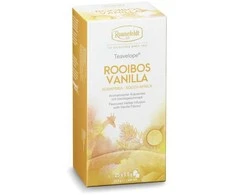 Raudonoji arbata Ronnefeldt Rooibos Vannila, su vokeliu, 25 pakeliai