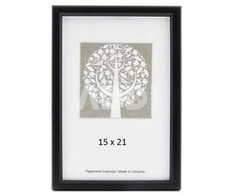 Nuotraukų rėmelis Imagėe Rėmelis 15x21 plast 1303031 Aura Juodas | 14mm