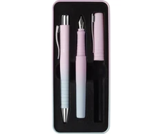 Rinkinys Faber-Castell Poly Ball Blushing Sky tušinukas + plunksnakotis