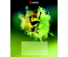 DISCO Sąsiuvinis 32 lapų, langeliais