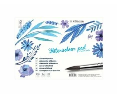 Sąsiuvinis akvarelei College, A4, 210g, 20 lapų