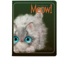 Sąsiuvinis Bruno Visconti A5,Kitty Life Baltas, 5x5 langeliais, 48 lapų