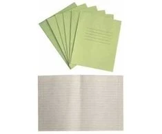 Sąsiuvinis College, 12 lapų, 165x205mm, 20 linijų, rudos spalvos