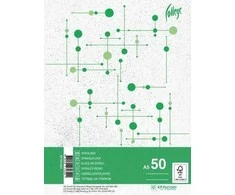 Sąsiuvinis College Circles, A5, 50 lapų, su spirale šone, langeliais