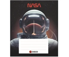 DISCO SĄSIUVINIS NASA 50LAPŲ 24.7X17.4CM LANGE