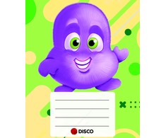 Disco products Sąsiuvinis Šiaušiukai (2-4 klasė), 12 lapų, langeliai