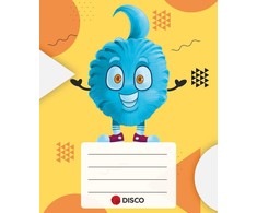 Disco Products Sąsiuvinis Šiaušiukai (3-4 klasė), 12 lapų, linija