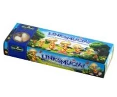 Sausainiai LINKSMUČIAI, balto šokolado skonio grybukai, 170 g