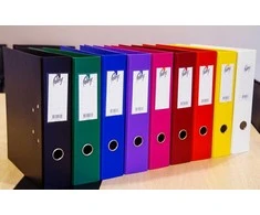 Segtuvas College A4, 75mm, PP/PP, be apkaustų, žalios spalvos