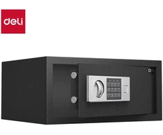 Seifas su kodu DELI T522, juodos spalvos