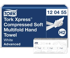 Servetėlės Tork Multifold Advanced Soft H2 (120455), 2 sluoksniai, baltos spalvos, 240 lapelių