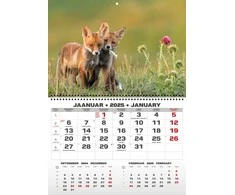 Pakabinamas kalendorius College UNO, lietuvių kalba, 2026 m, nr.6