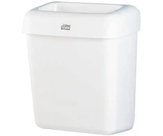 Šiukšliadėžė Tork Mini Bin B2 (226100), 20 l, baltos spalvos, plastikinė