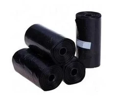 Šiukšlių maišai, 240l, LDPE, 50mik, 5vnt., juodos spalvos