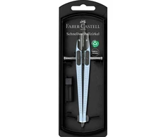 Skriestuvas Faber-Castell Grip melsvos spalvos