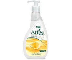 Skystas muilas Attis, Milk and Honey, 400ml