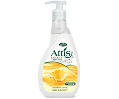 Skystas muilas Attis, Milk and Honey, 400ml