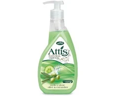 Skystas muilas Attis Olive and Cucumber, 400ml