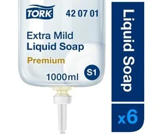 Skystas muilas Tork Premium Extra Mild (bekvapis) S1 (420701), 1l