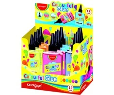 Skysti klijai Keyroad 90ml, įvairių spalvų