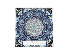 Spalvinimo knygelė College Mandala 21x22cm , 32 lapai
