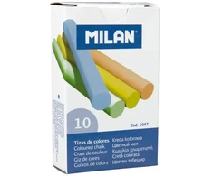 Spalvota kreida Milan, 10vnt, įvairių spalvų