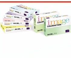Spalvotas popierius Image Coloraction 28 A4, 160g, ryškiai raudona (50) 0702-232
