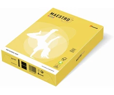 Spalvotas biuro popierius IQ A4, 160g, CY39, kanarėlės geltonos spalvos, 250 lapų