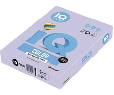 Spalvotas biuro popierius IQ A4, 160g, LA12 levandų spalvos, 250 lapų