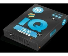 Spalvotas biuro popierius IQ, A4, 80g, B100, juodos spalvos, 500 lapų