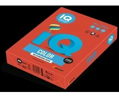 Igepa Spalvotas biuro popierius IQ, A4, 80g, CO44, koralų raudonos spalvos, 500 lapų