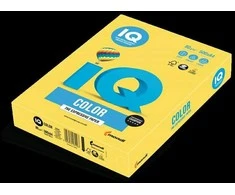 Mondi Spalvotas biuro popierius IQ, A4, 80g, CY39, kanarėlių geltonos spalvos, 500 lapų