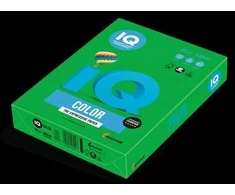 Spalvotas biuro popierius IQ, A4, 80g, DG47, tamsiai žalios spalvos, 500 lapų