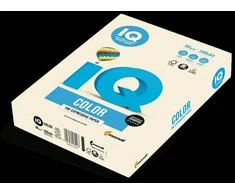 Spalvotas biuro popierius IQ, A4, 80g, EB26, dramblio kaulo spalvos, 500 lapų