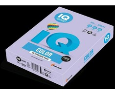 Iq Color Spalvotas biuro popierius IQ, A4, 80g, LA12, levandų violetinės spalvos, 500 lapų