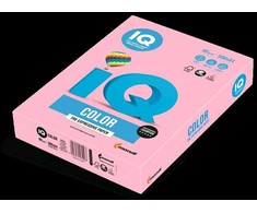 Iq Color Spalvotas biuro popierius IQ, A4, 80g, OPI74, flamingo rožinės spalvos, 500 lapų