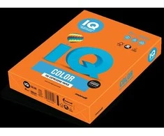 Mondi Spalvotas biuro popierius IQ, A4, 80g, OR43, oranžinės spalvos, 500 lapų