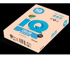Iq Color Spalvotas biuro popierius IQ, A4, 80g, SA24, lašišos rožinės spalvos, 500 lapų