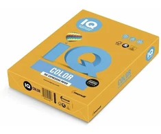 Spalvotas biuro popierius IQ A4,160g, MO15 oranžinės spalvos, 250 lapų