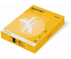 Igepa Spalvotas biuro popierius IQ A4,160g SY40, saulės geltonos spalvos, 250 lapų
