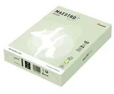 Spalvotas biuro popierius IQ,A4,160g, GN27 žalios spalvos, 250 lapų