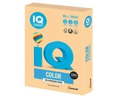 Spalvotas biuro popierius IQ,A4,160g, GO22, auksinės spalvos, 250 lapų