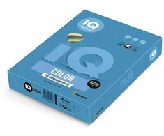 Spalvotas popierius IQ, A4, 160g, DB49, 250 lapų, tamsiai mėlynos spalvos