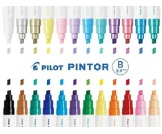 Spalvotas žymeklis Pilot Pintor, 8mm, šviesiai mėlynos spalvos