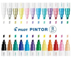 Spalvotas žymeklis Pilot Pintor, 8mm, šviesiai mėlynos spalvos