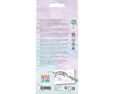 Spalvoti pieštukai Faber-Castell Colour Grip Unicorn 10 +3 pastelinės spalvos