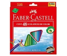 Faber-Castell - Triangular Colour Pencils (48 pcs) (120548)